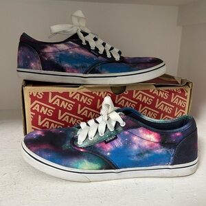 Vans Cosmic Print Sneakers with Box